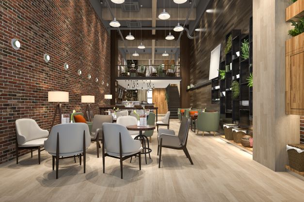 Fit-out-luxury-hotel-reception-cafe-lounge-restaurant