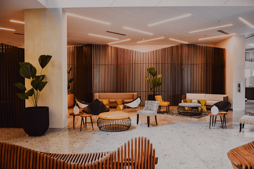 Hotel reception furniture