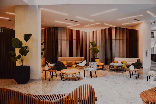 Hotel reception furniture