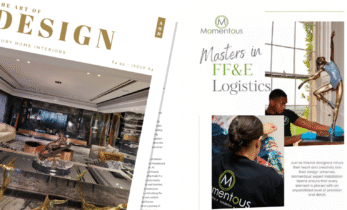 The Art of Design Magazine features Momentous