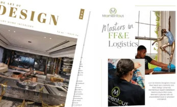 The Art of Design Magazine features Momentous